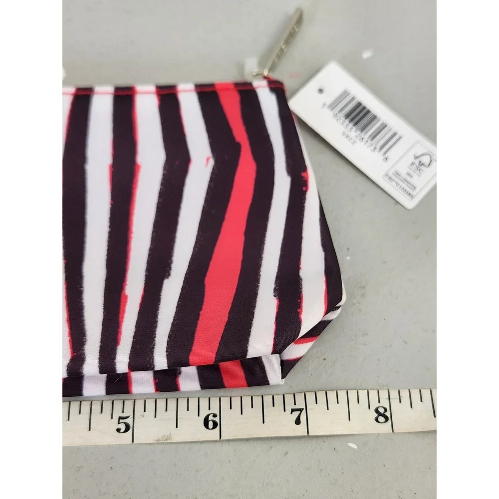 Clinique × Jonathan Cohen Makeup Bag Womens OS Pink Zebra NWT Cosmetic Pouch